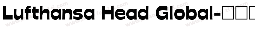 Lufthansa Head Global字体转换